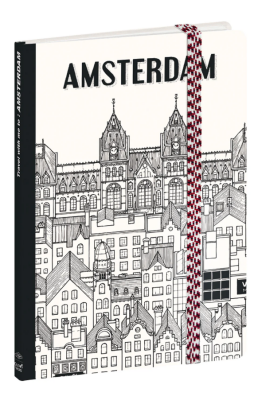 Notebook Lined White Paper 6"X9" Amsterdam