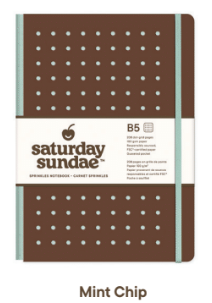 Notebook B5 Dotted Mint Chip Sprinkles