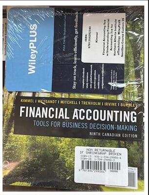 Financial Accounting Tools For Decision Making- Printed Multi Term Wiley Ufa