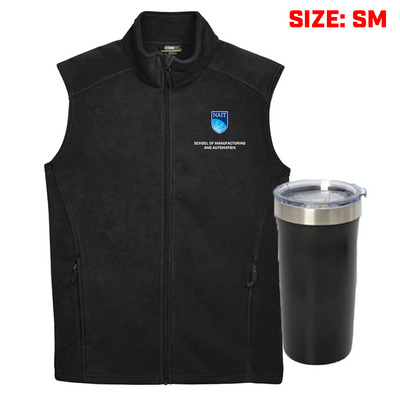 Package 2 - Vest + Tumbler W/ Sot Sma Logo Small