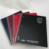 Coil Notebook 3 Sub 240 Pg Ruled Norval Cover W/Nait Logo