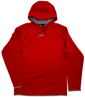 Unisex Hoodie Under Armour Double Threat Fleece Polyester