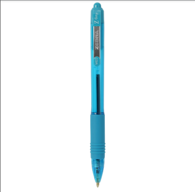 Pen Z-Grip Retractable Teal