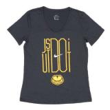 Ladies Tshirt Nike Short Sleeve V-Neck Performance W/Just Do