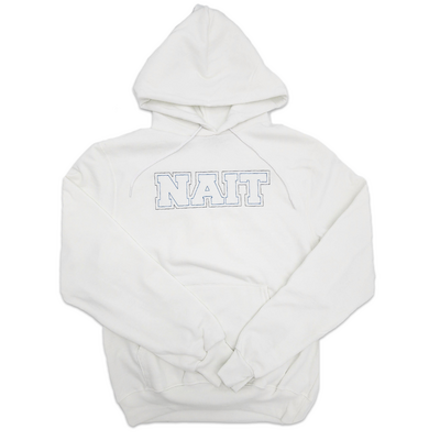 Unisex Hoodie W/ Nait Chain Stitch Logo