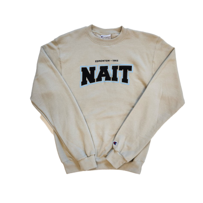 Unisex Sweater Champion Crewneck Eco Fleece W/Nait Screen