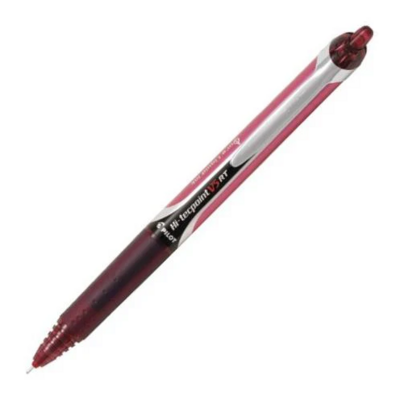 Pen Hi-Techpoint Grip Ret .5Mm Dark Red