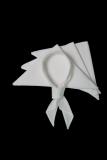 Chefs Neck Tie White Poplin 2 Pack 37 X 26 X26