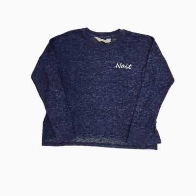 Lady Sweater Crewneck Cuddle Fleece Triblend W/Nait