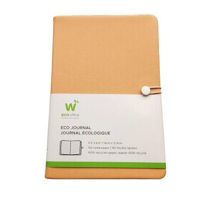 Notebook Executive Eco Journal 5-1/2 X 8-1/4? Tan Lined