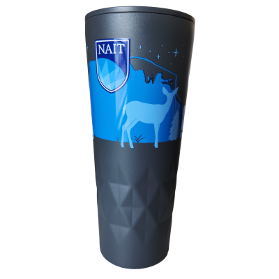 Tumbler 21 Oz Double Wall Ss Push-On Lid Straw W/Wrap Nait