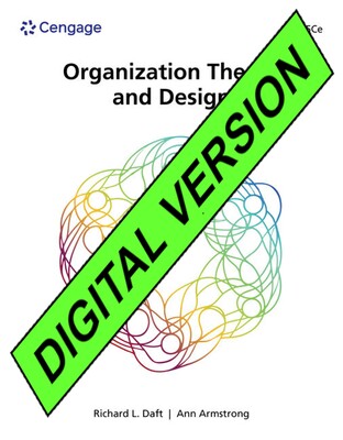 Ebook Organization Theory And Design, 5th (1 Year Access)