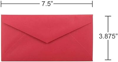 Envelopes 3.88"X7.5" Monarch Jam Paper