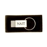 Key Ring Metal W/"Nait" Matte Finish