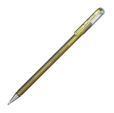 Pen Gel Dual Metallic 1.0Mm Gold