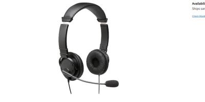 Headphones Kensigton Usb Hi-Fi W/Mic