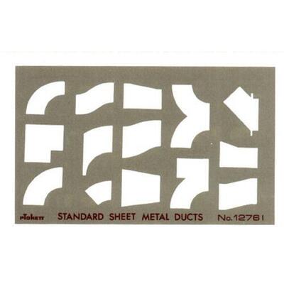 Template Pickett #1276I Sheet Metal Duct Work