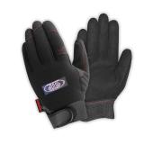 Gloves Mechanics Black Reinforced Fingertips #Sp-01Mq