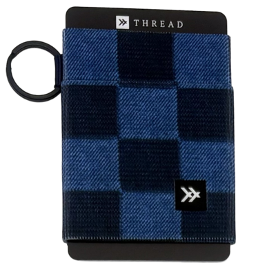 Elastic Wallet Denim