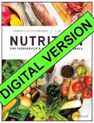 Ebook Nutrition For Foodservice And Culinary (150 Days)