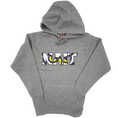 Unisex Hoodie W/ Ook Head In Nait Lettering