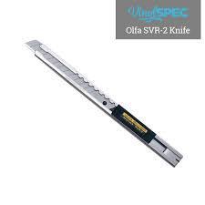 Knife Olfa Svr-2 9mm Stainless Steel Auto-Lock Precision Cutting