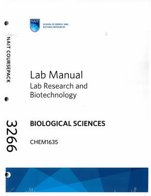 Chem1635 Lab Manual