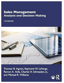 Sales Management: Analysis And Decision Making