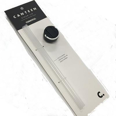 Water Bottle Straw Cap Corkcicle Screw-On Top 16 Oz Canteen