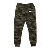 Unisex Sweatpants Paneled Pockets Ribbed Cuffs W/"Nait" Scre