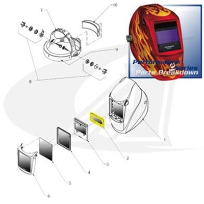 Final Sale - Miller Performance Inside Replacement Lenses