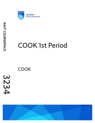 Cook 1st Period