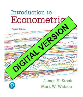 Etext Introduction To Econometrics Plus Mylab Economics With Courseware