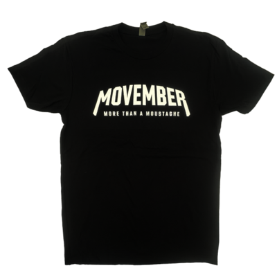 Unisex Tshirt W/ Movember Mustache And Sunglasses