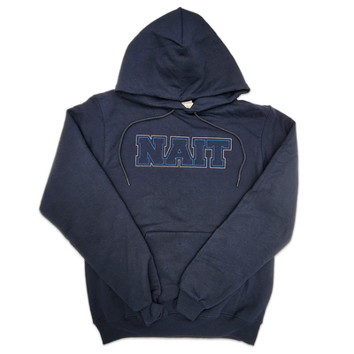 Unisex Hoodie W/ Nait Chain Stitch Logo