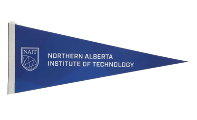 Pennant 12"X"30" - Classic Nait Logo