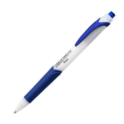 Pen Ballpoint Glidewrite 1.0Mm Low Viscosity Blue Ink