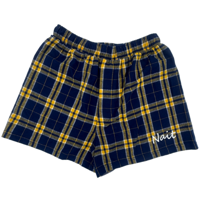 Short Mens Boxer Flannel Short W/ Nait