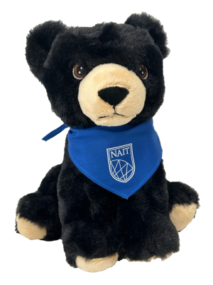 Plush Black Bear Recyc Na