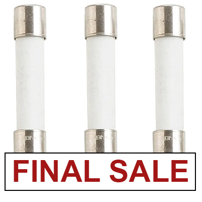 3Pk Replacement Fuses 600ma 250v For Digital Multimeter