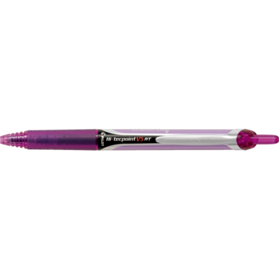 Pen Hi-Techpoint Grip Ret .5Mm Purple