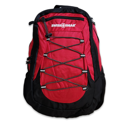 Backpack Swiss Gear 15.6" Laptop Bungee Cord Side Mesh Pocke