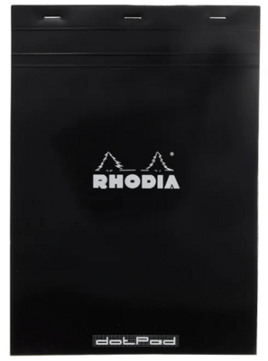 Paper Pads Rhodia 21x29 Cm Dot 80 Sheets Microperforated