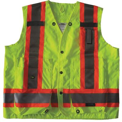 Vest Surveyors Csa Approved Xl 100% Polyester