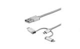 Cable Multi Usb A, B, C Lightening Tripp