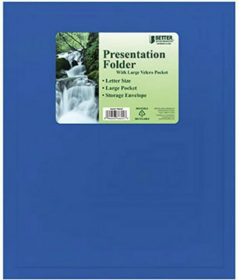 Presentation Folder 2pkt Wt Envelope #76624 Ast Clrs (Mi36)