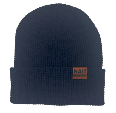 Unisex Toque Waffle Knit Double-Layer 50% Recycled Poly Nait