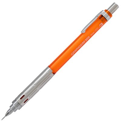 Mechanical Pencil Drafting 0.3Mm Graphgear 300 Orange Accent