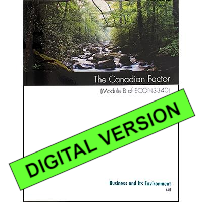 Ebook The Canadian Factor-Module B Of Econ 3340