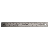 Ruler Stainless Steel 12"  #50201  (Min/10)